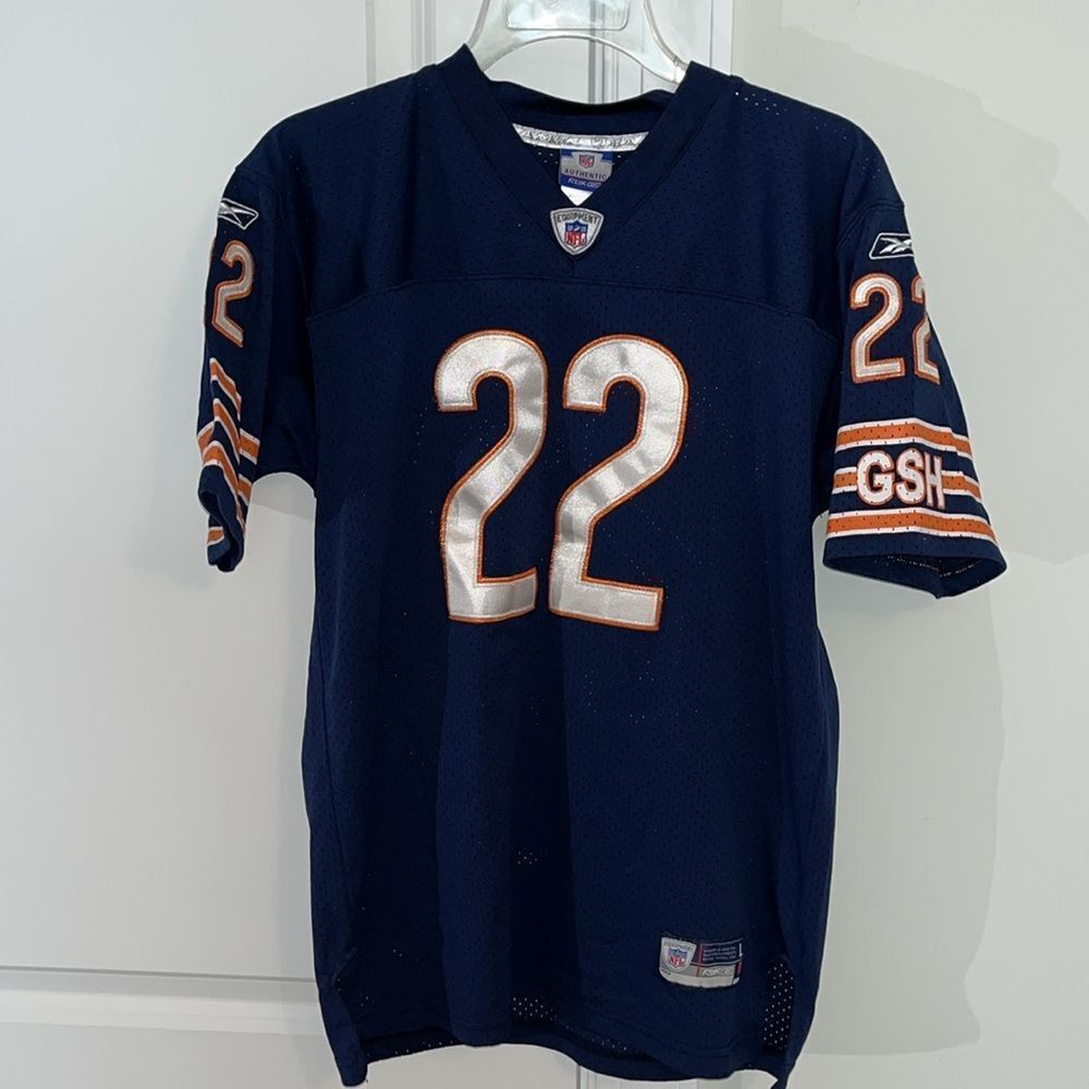 Sewn Authentic Chicago Bears Reebok Retro Vintage Forte 22 NFL Jersey L Youth